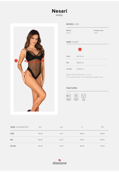 Nesari Body Otwarte Xl/2Xl zdjęcie 7