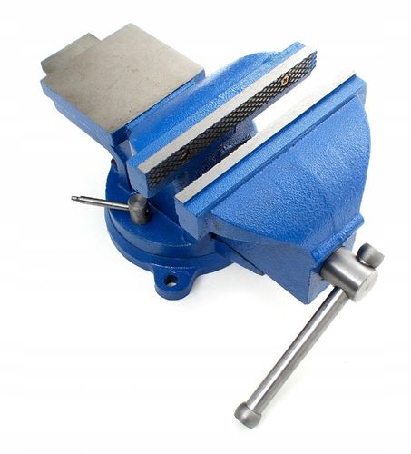 Imadło ŚLUSARSKIE 125mm z kowadłem Obrotowe 360st. na Arena.pl