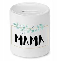 Skarbonka Dla Mamy Matki Najlepsza Mama Prezent Z Nadrukiem Ze Zdjęciem