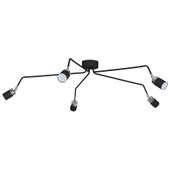 LAMPA sufitowa JOKER MLP1341 Milagro metalowa OPRAWA reflektorki na wysięgnikach SPOT tuby pająk czarny