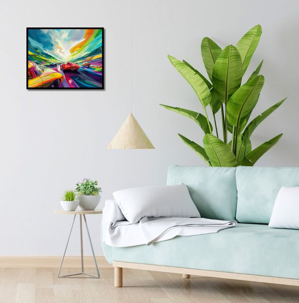 Plakat 50x40cm Wyścig Przy Barwach zdjęcie 4