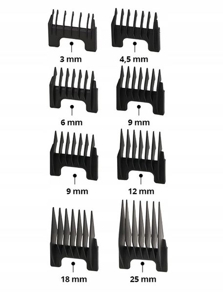MASZYNKA DO WŁOSÓW MOSER PRIMAT TYTAN PRO 1230 STARBLADE 48mm + 8 NASADEK zdjęcie 10