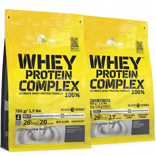 OLIMP WHEY PROTEIN COMPLEX 100% 700g BIAŁKO SERWATKOWE ODŻYWKA BIAŁKOWA na Arena.pl