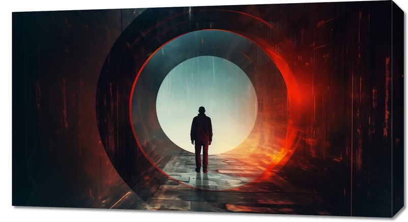 Obraz 90x50cm Portal do Świata zdjęcie 1