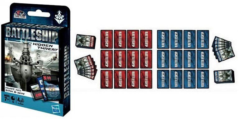 HASBRO BATTLESHIP GRA BITWA KARTY 37084 zdjęcie 1