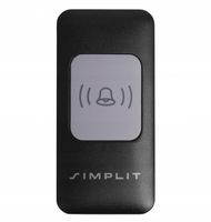 DZWONEK BEZPRZEWODOWY DO DRZWI FURTKI WODOODPORNY + 2X NADAJNIK IP44 200M