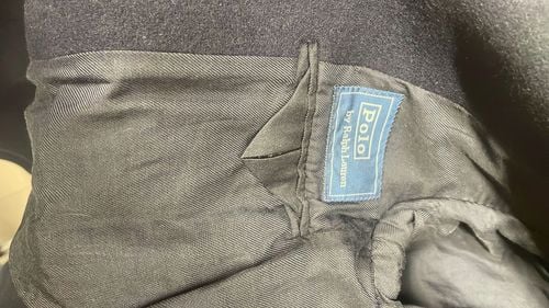Polo Ralph Lauren Navy Wool Blend na Arena.pl