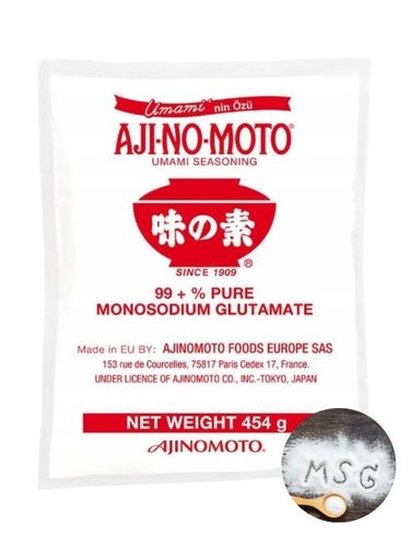 Glutaminian sodu w proszku msg umami wzmacniacz smaku monosodowy aji nomoto 454g na Arena.pl