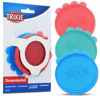 TRIXIE Pokrywka zamknięcie wieczko na puszkę karmę mokrą psa śr. 7,6cm 3szt