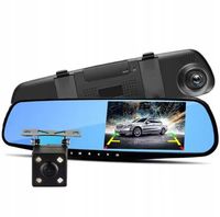 KAMERA COFANIA WIDEOREJESTRATOR LUSTERKO FULL HD REJESTRATOR JAZDY