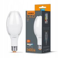2 x MOCNA LED Żarówka PRAWDZIWE 50W E27 5400Lm 4000K przemysłowa mleczna