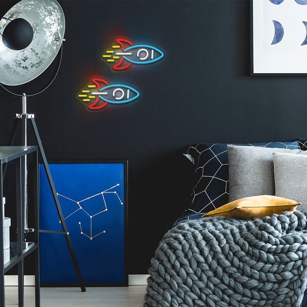 Neon PLEXI LED RAKIETA multikolor NNE18 Neolia zdjęcie 9