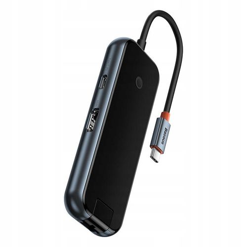 Baseus AcmeJoy 6w1 USB-C do 2xUSB 3.0 + USB 2.0 + USB-C PD + HDMI + RJ45 na Arena.pl