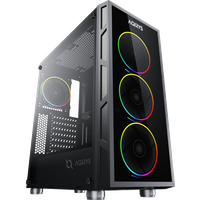 AQIRYS Obudowa do komputera ANTARES ARGB black
