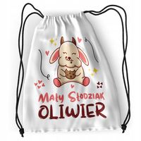 Plecak Sportowy Szkolny Dla Oliwiera Syna Dziecka Z Nadrukiem Ze Zdjęciem