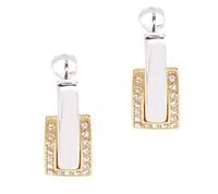 kolczyki koszyczki z kryształami (p9989au-ag)