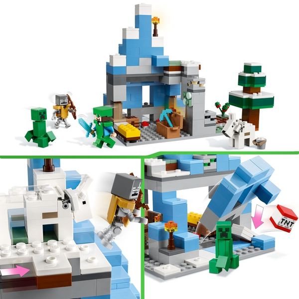 LEGO Minecraft 21243 Ośnieżone szczyty zdjęcie 11