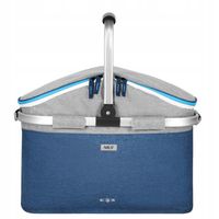 TORBA TERMICZNA PLAŻOWA PIKNIKOWA TERMICZNA TERMOIZOLACYJNA KOSZ SKŁADANA