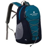 lekki plecak na wycieczki z kieszeniami na suwak - peterson