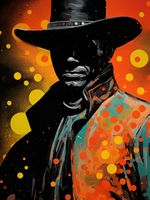 Plakat 60x80cm Kowboj Kosmosu