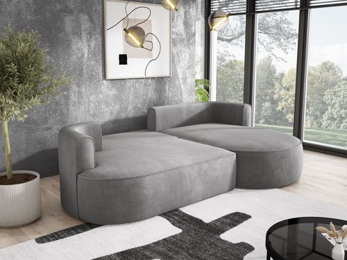 Nowoczesny rozkładany narożnik FIORE z funkcją spania Prawy MEMPHIS 18 na Arena.pl