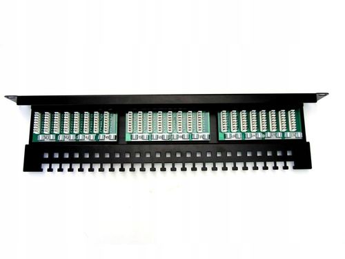 Patch panel DIGITUS 19" 24x RJ45 UTP kat. 5e z tacką na Arena.pl