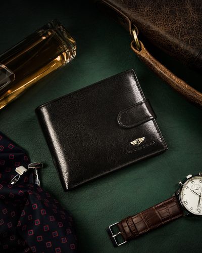 duży portfel męski z systemem rfid protect - peterson na Arena.pl