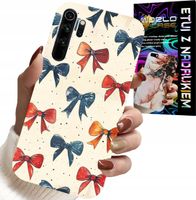 ETUI DO XIAOMI NOTE 8 - KOLOROWE WSTĄŻKI WSTĄŻKA MODNE WZORY