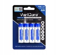 Akumulatorek VariCore AA (R6) 2800 mAh NiMH 4 szt.