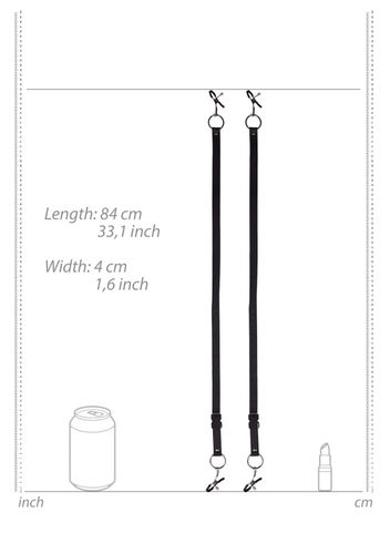 labia spreader with clamps   black na Arena.pl