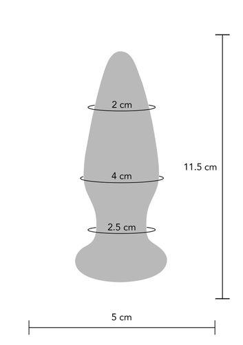 the shining glass buttplug blue na Arena.pl