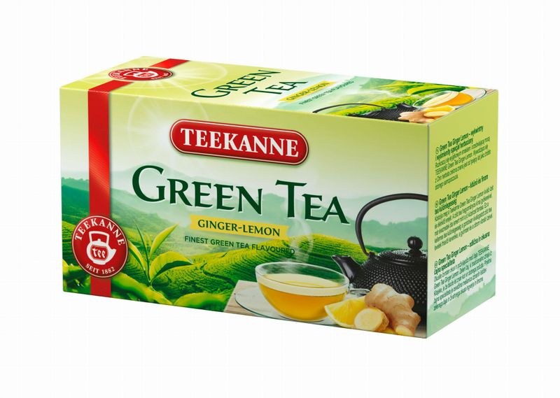 TEEKANNE Zielona 20tb Ginger Lemon zdjęcie 1