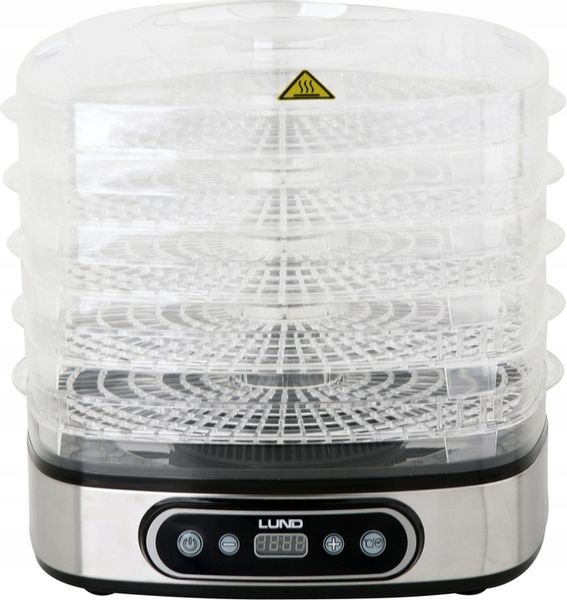 LUND SUSZARKA SPOŻYWCZA DO GRZYBÓW OWOCÓW WARZYW 500W CZASOMIERZ 5 TAC zdjęcie 7
