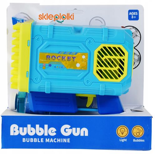 PISTOLET MASZYNKA DO BANIEK MYDLANYCH DUŻY AUTOMAT NA AKUMULATOR DLA DZIECI na Arena.pl