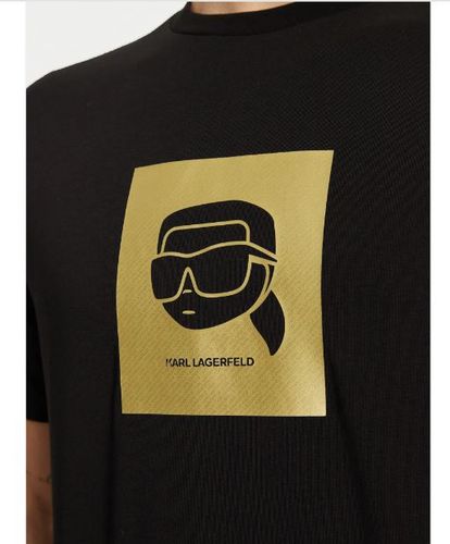 Karl Lagerfeld T-Shirt Męskie czarny 755460 r.XXL na Arena.pl