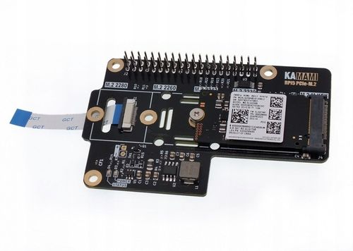 KAmodRPi5 PCIe-M.2 - Adapter dysku NVME M.2 dla Raspberry Pi 5 na Arena.pl