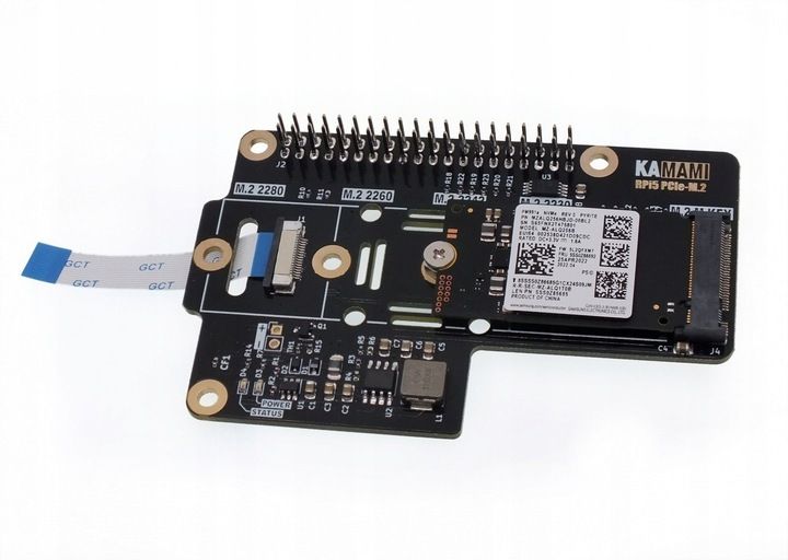 KAmodRPi5 PCIe-M.2 - Adapter dysku NVME M.2 dla Raspberry Pi 5 zdjęcie 6