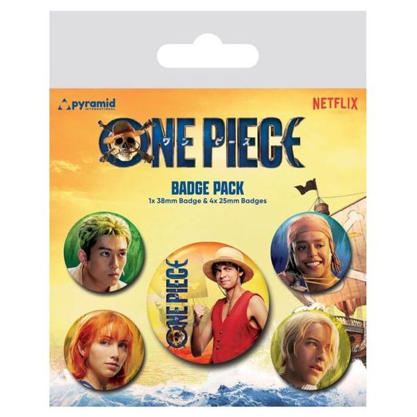 Zestaw przypinek One Piece zdjęcie 1