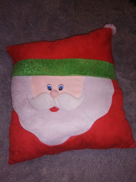 ŚWIĄTECZNA PODUSZKA MIKOŁAJ zdjęcie 2