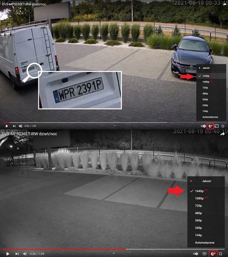 BEZPRZEWODOWA KAMERA WIFI MONITORING 2K CZARNA KAMERA ZEWNĘTRZNA AUDIO DVS na Arena.pl