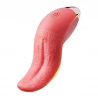 WIBRATOR Język PODGRZEWANY na USB 10 Wibracji STYMULUJĄCY Języczek DLA PAŃ