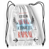 Plecak Dla Kaprala Sportowy Szkolny Worek Torba Z Nadrukiem Ze Zdjęciem