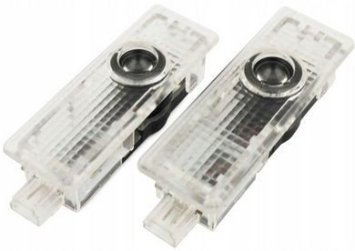 LOGO LED PROJEKTORY 2x LAMKI DRZWI PODŚWIETLENIE R56 R57 R58 COOPER MINI na Arena.pl