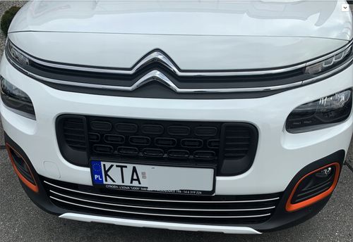 CITROEN BERLINGO - Listwy CHROM Chromowane GRILL na Arena.pl