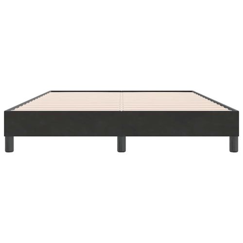 Łóżko Box Spring bez materaca Czarne 140x220 cm Aksamit na Arena.pl