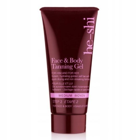 Żel samoopalacz do twarzy i ciała 50ml He-Shi zdjęcie 1