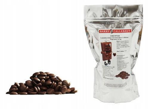 NAJLEPSZA Czekolada GORZKA 72,5% 0,5 KG BARRY CALLEBAUT fondue na Arena.pl