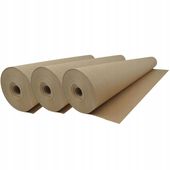 3x ZESTAW PAPIER MALARSKI TEKTURA BUDOWLANA OCHRONNA GŁADKA ROLKA 1x20mb