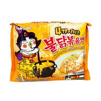 Zupka Buldak Quattro Cheese cztery sery koreańska zupka instant Samyang 145g