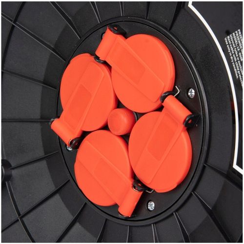 PRZEDŁUŻACZ NA BĘBNIE 3x2,5 50m BĘBNOWY BUDOWLANY ZWIJAK OGRODOWY na Arena.pl